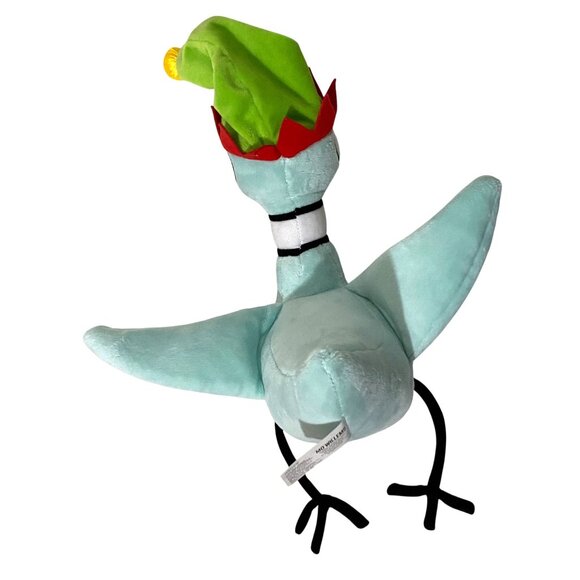 Kohls Cares Mo Willems Pigeon Wearing Holiday Hat Plush 10" Shelf Sitter Bird - Picture 3 of 7